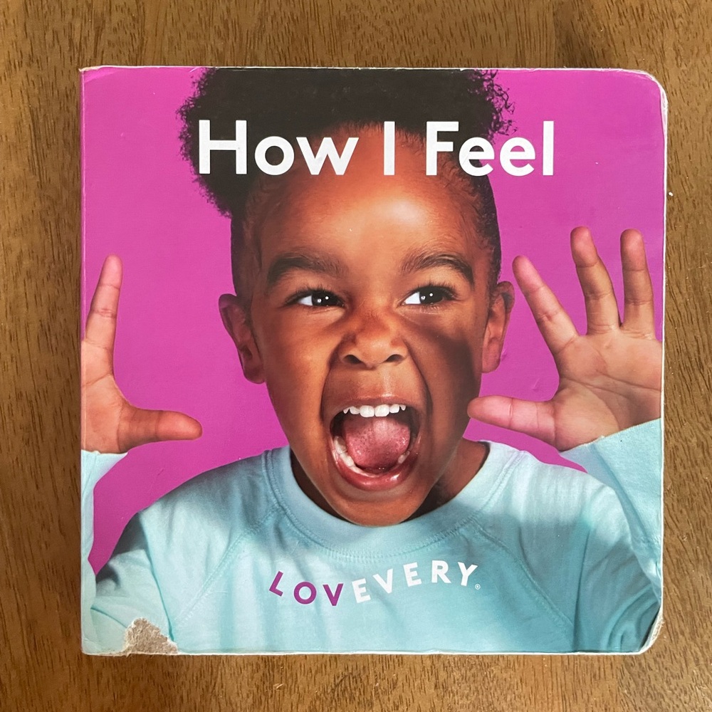 Lovevery How I Feel emotions book for toddlers